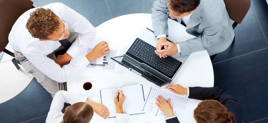 CRM Nursing Documentation System in Residential Aged Care Office People Meeting